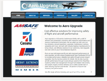 Tablet Screenshot of aeroupgrade.com
